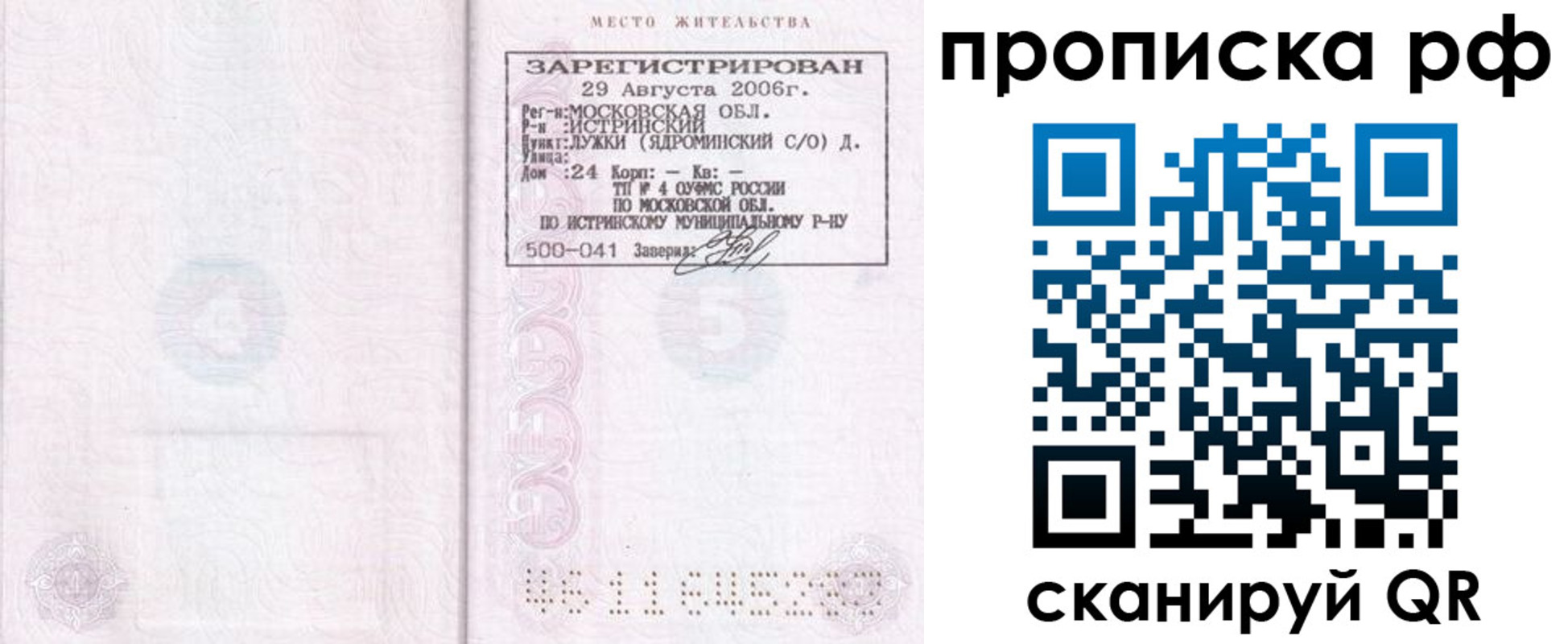 прописка в Александровске